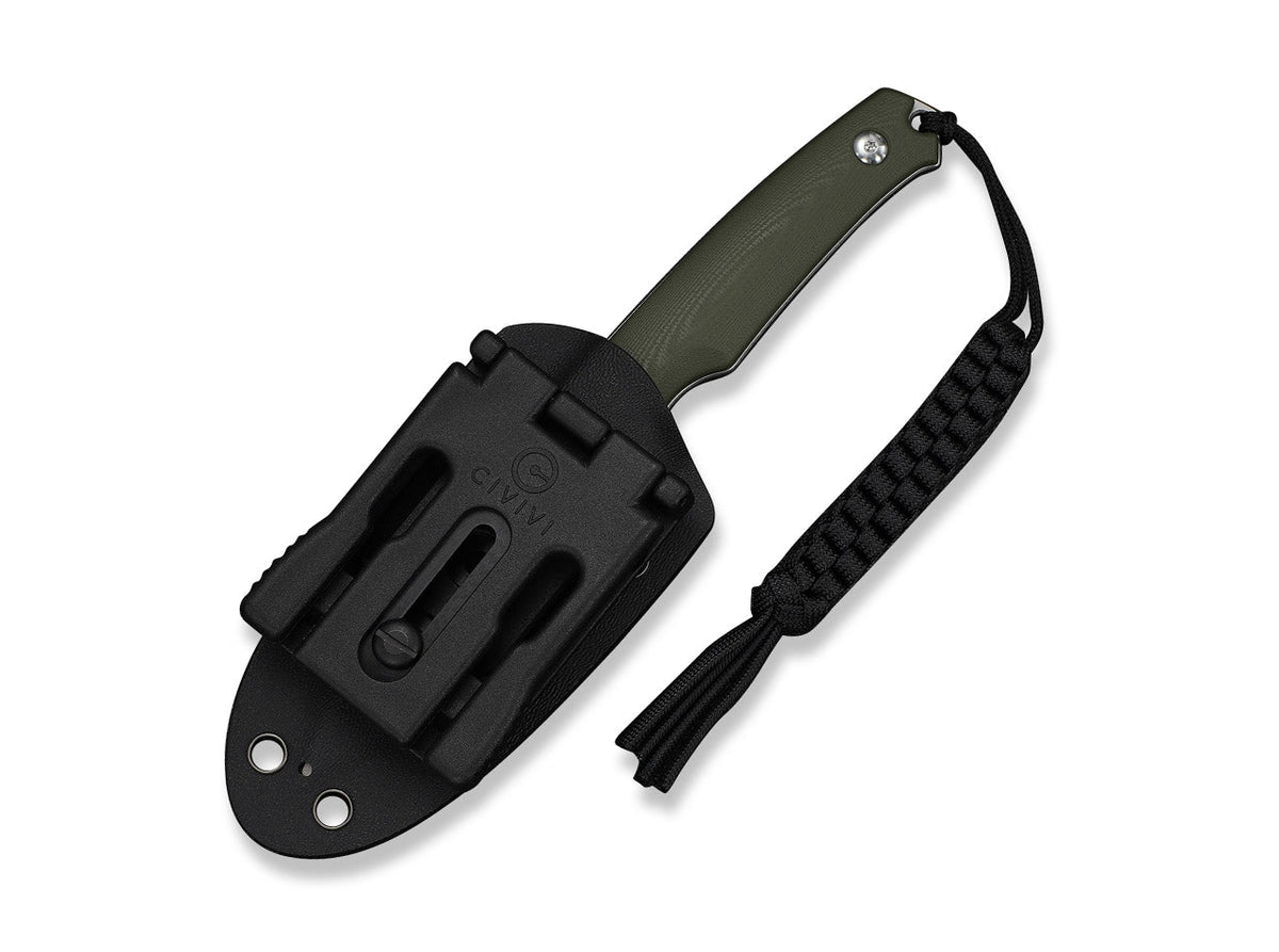 Altus Fixed Blade 14C28N OD Green G10