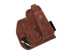 EDC Belt Organizer Leather Sheath Natural