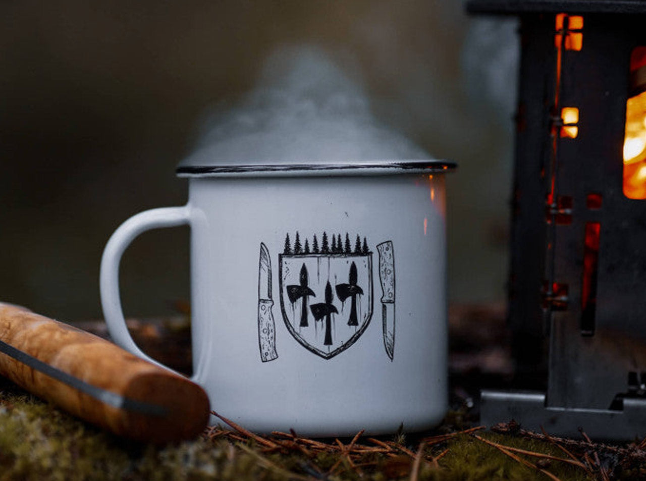 Temagami Enamel Tasse