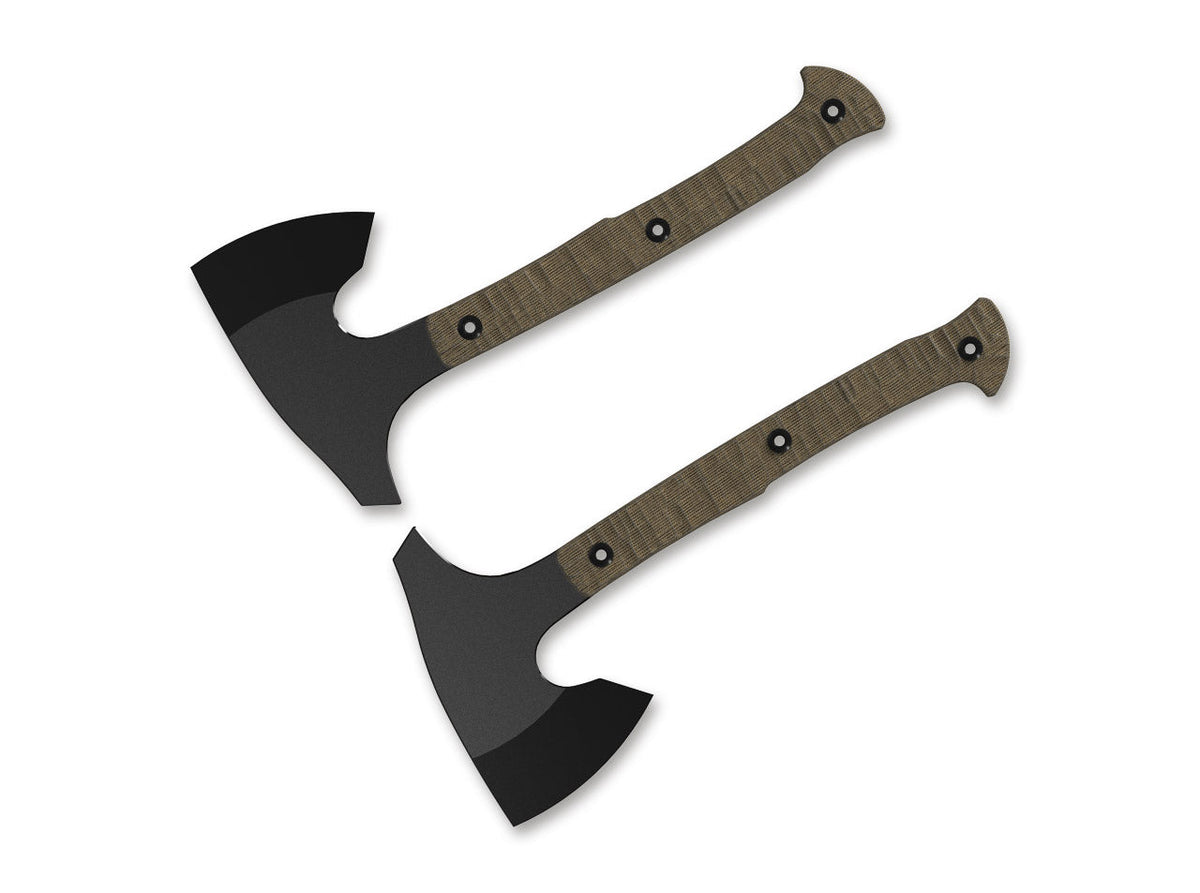 Urus Axe 1095 Brown Micarta