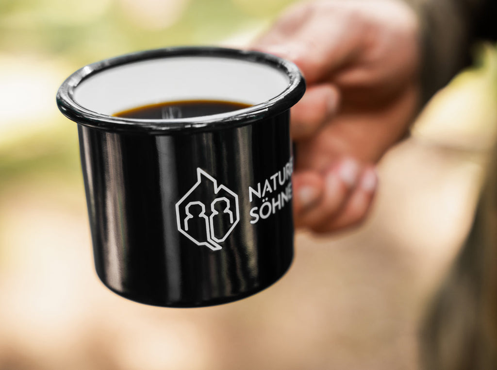 Emaille Tasse