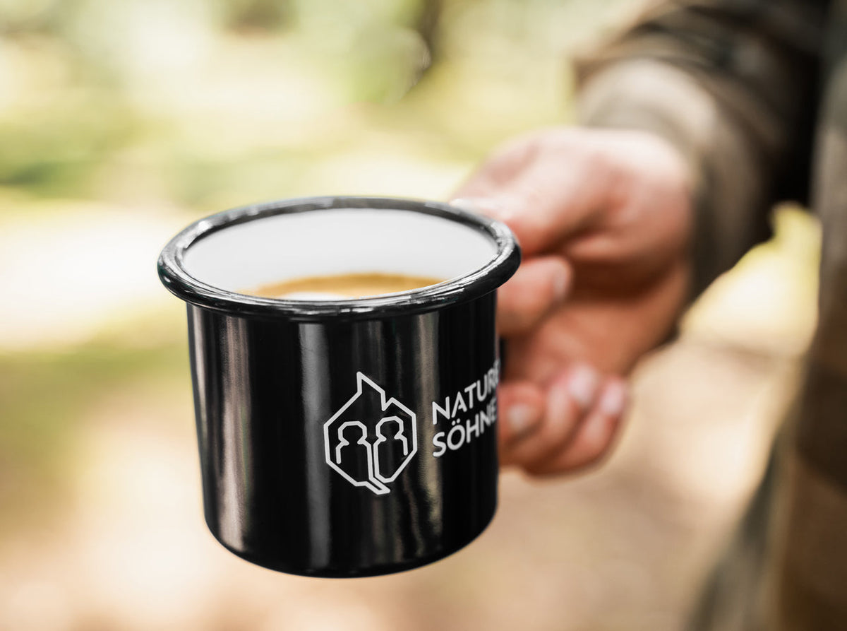 Emaille Tasse
