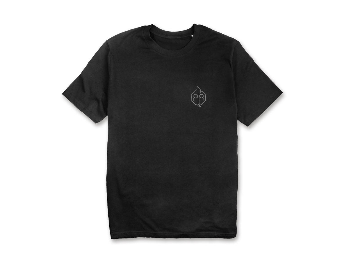T-Shirt Schwarz M