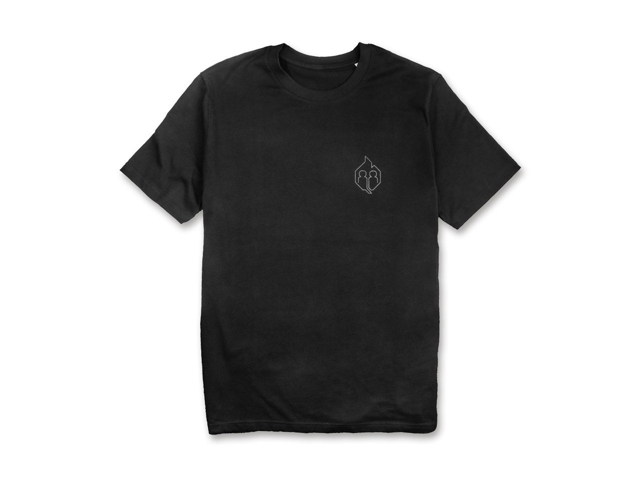 T-Shirt Schwarz L
