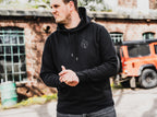 Hoodie Schwarz L