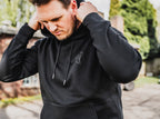 Hoodie Schwarz 3XL