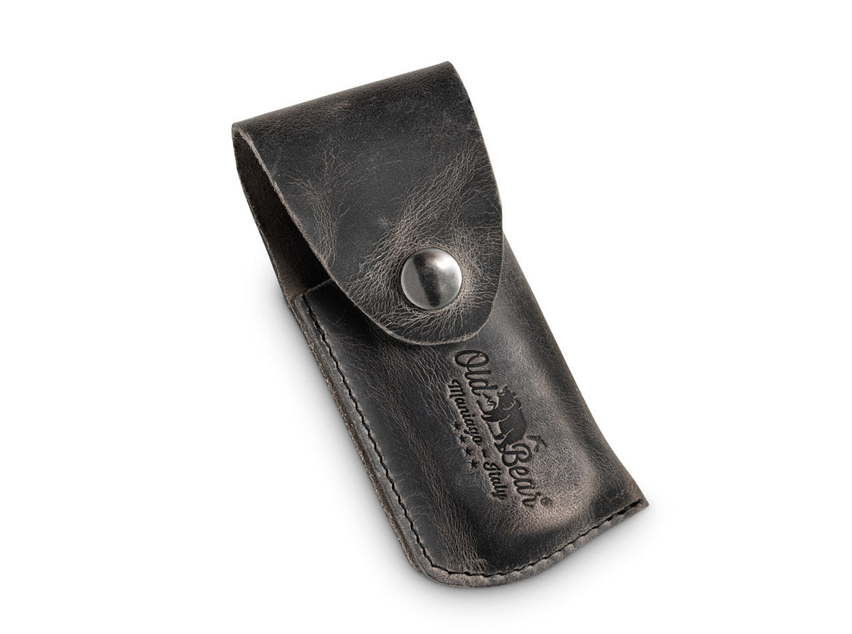 Leather Sheath XS S M Grey