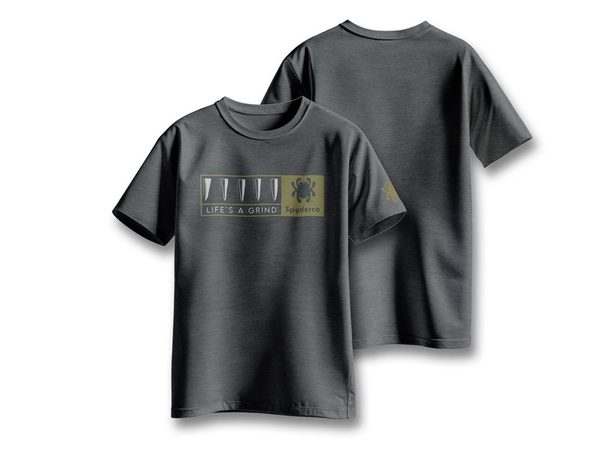 T-Shirt Life's a Grind Heather Grey 3XL