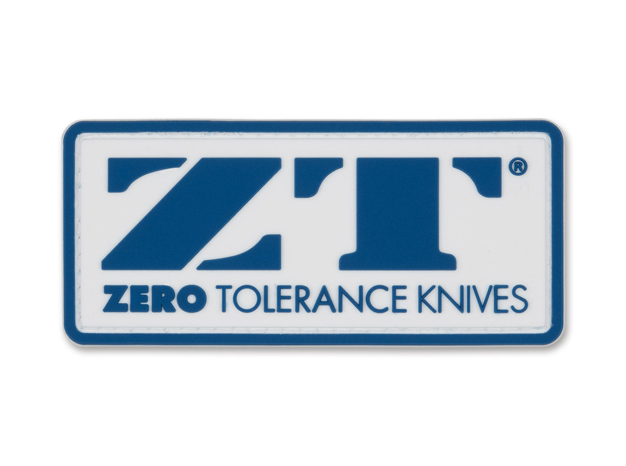 Blue & White PVC Patch