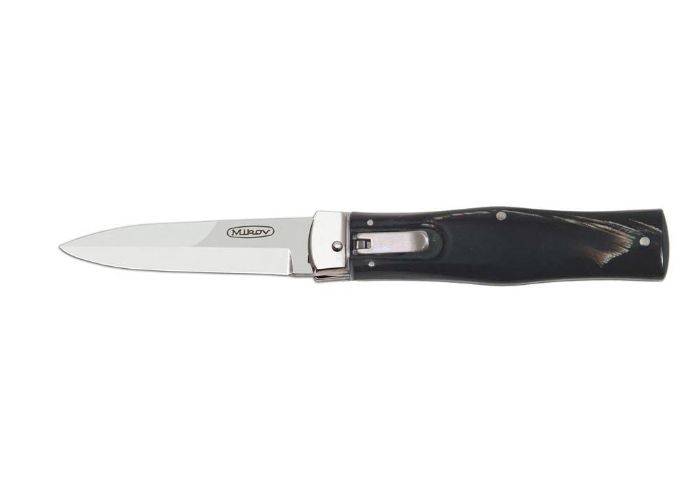 Mikov Predator Büffelhorn -  AISI 420 - Zweihand