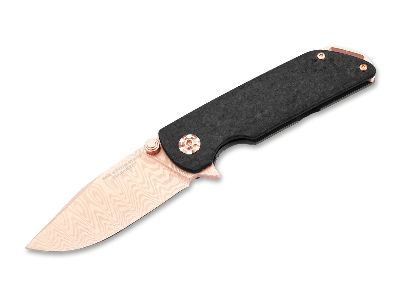 M4 Sherman Damast Rose Gold
