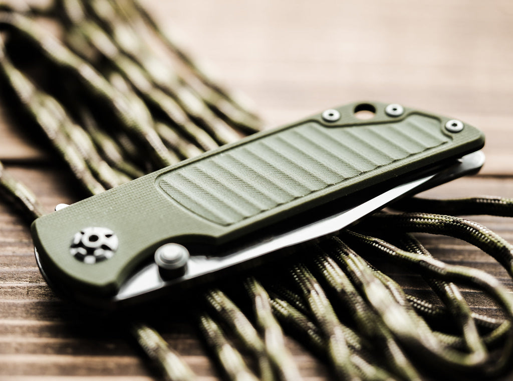 Sherman EDC II G10 OD Green