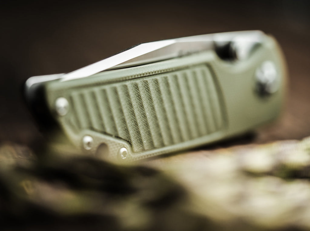 Sherman EDC II G10 OD Green