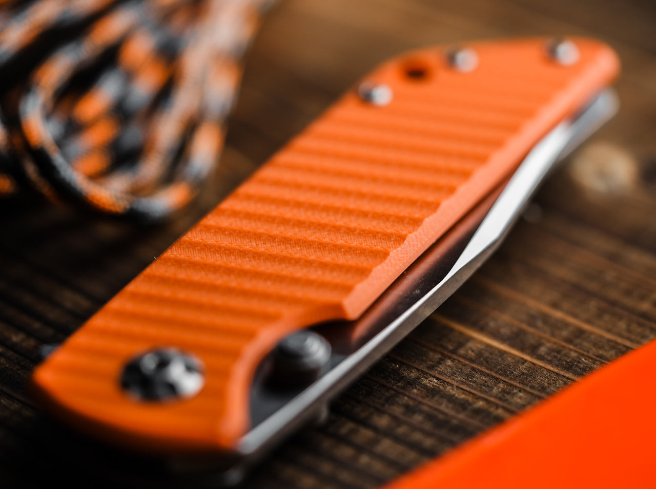 Sherman EDC II G10 Orange