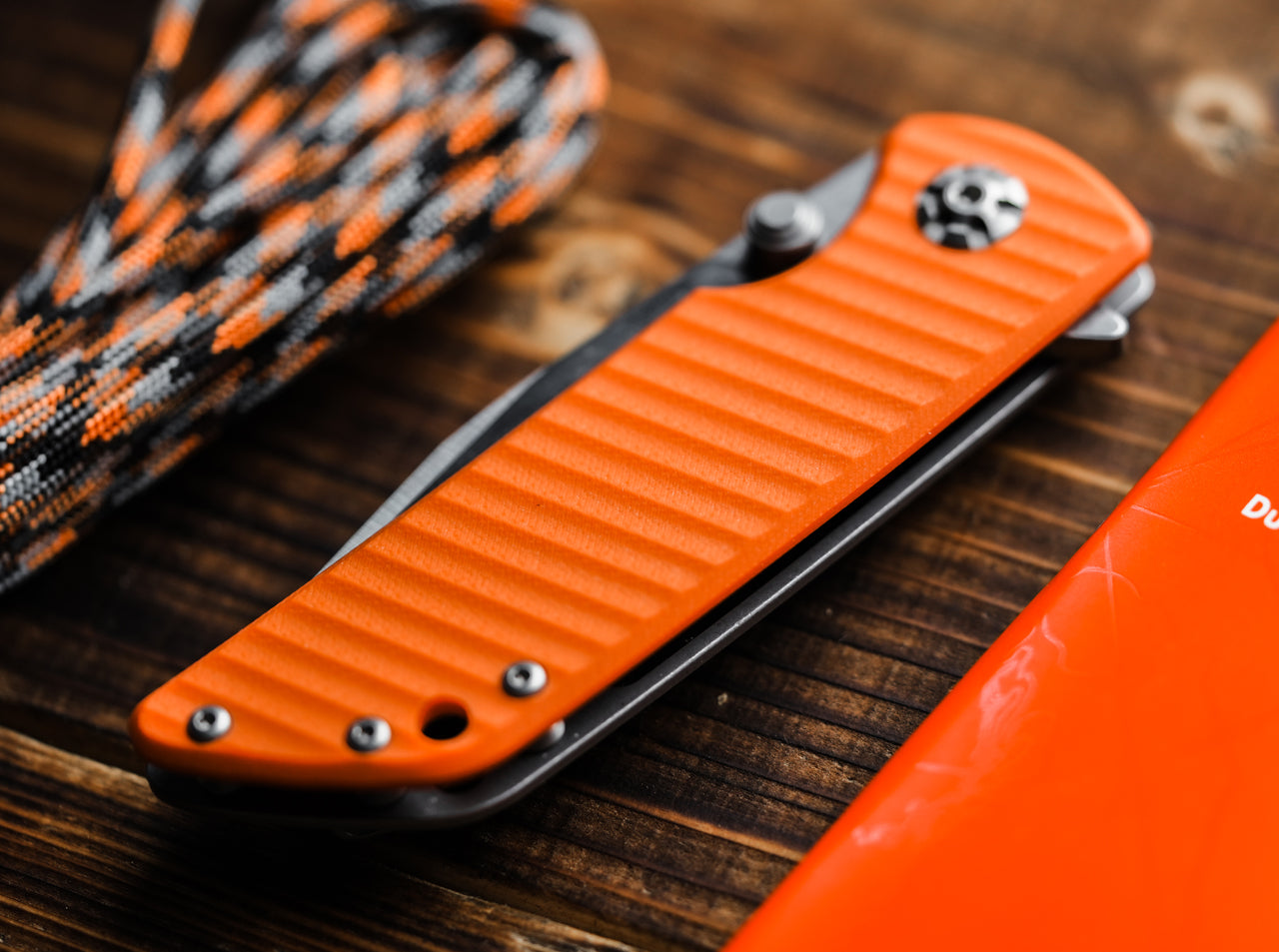 Sherman EDC II G10 Orange
