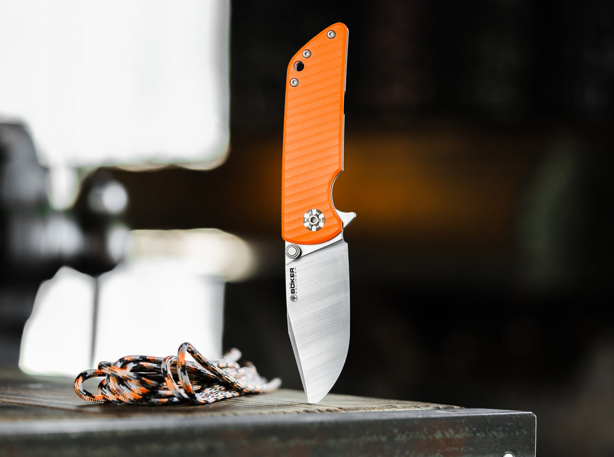 Sherman EDC II G10 Orange