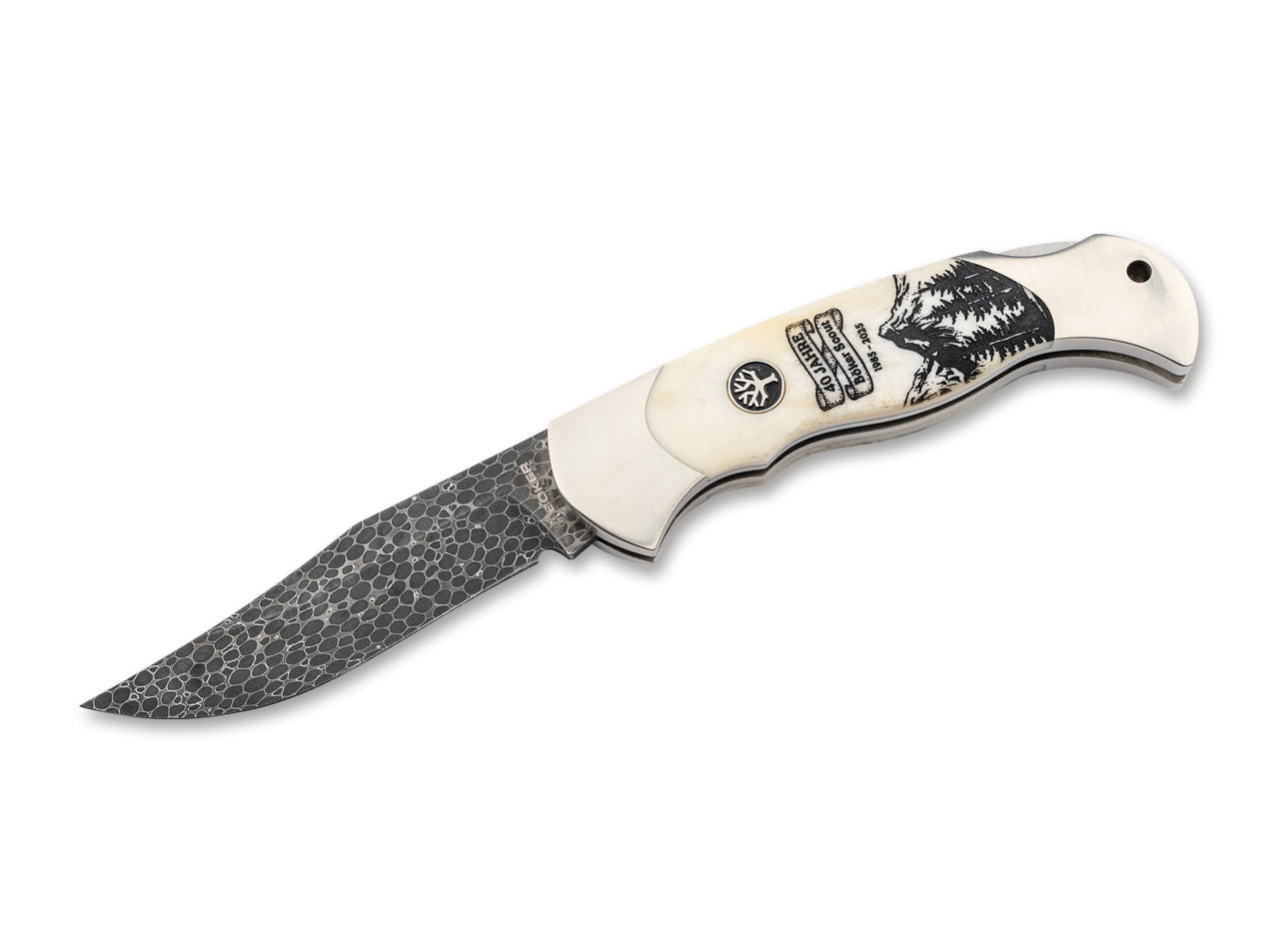Böker Scout 40th Anniversary Damast