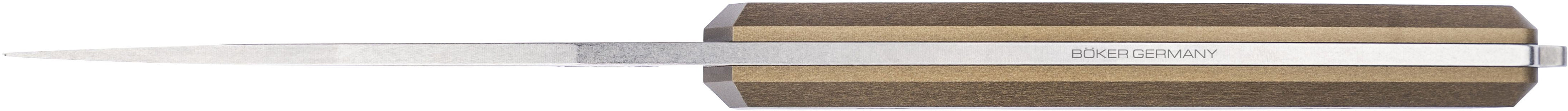 Daily Knives AK1 Droppoint MagnaCut Gold