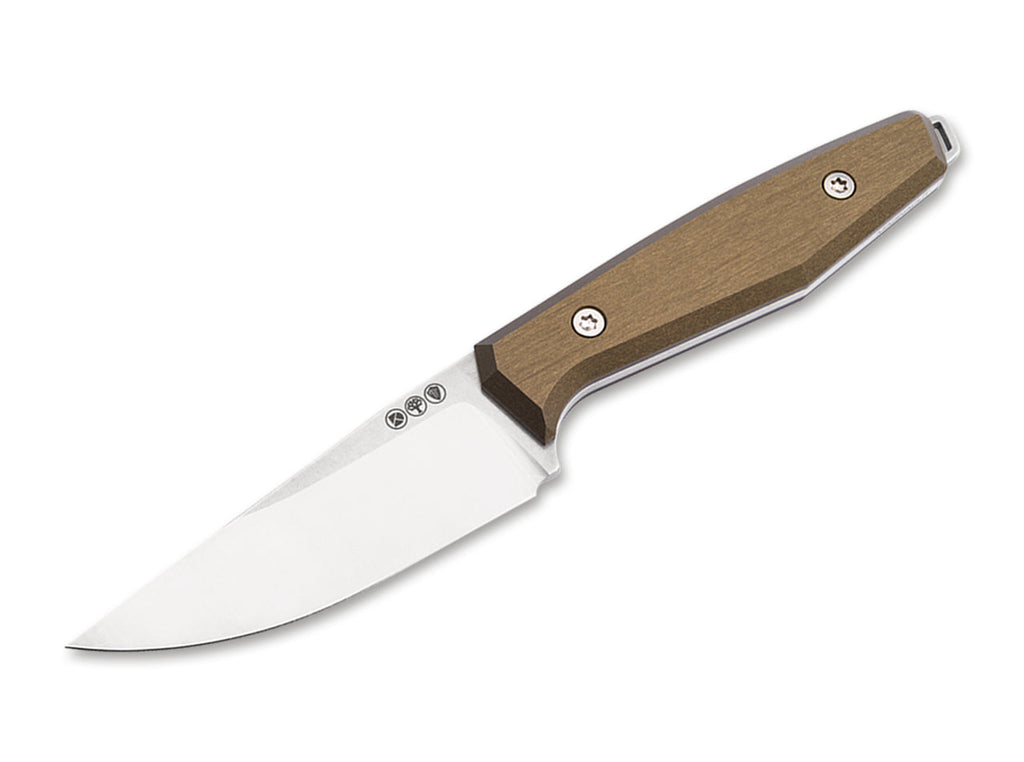 Daily Knives AK1 Droppoint MagnaCut Gold