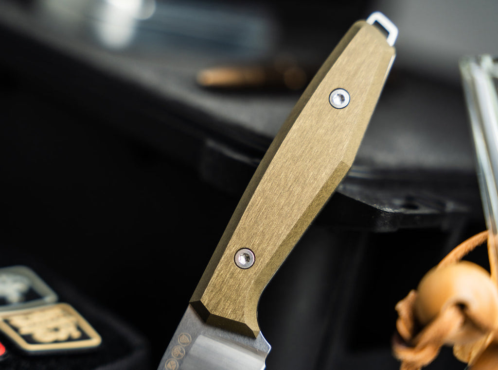 Daily Knives AK1 Droppoint MagnaCut Gold