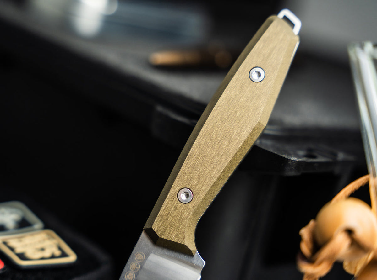 Daily Knives AK1 Droppoint MagnaCut Gold
