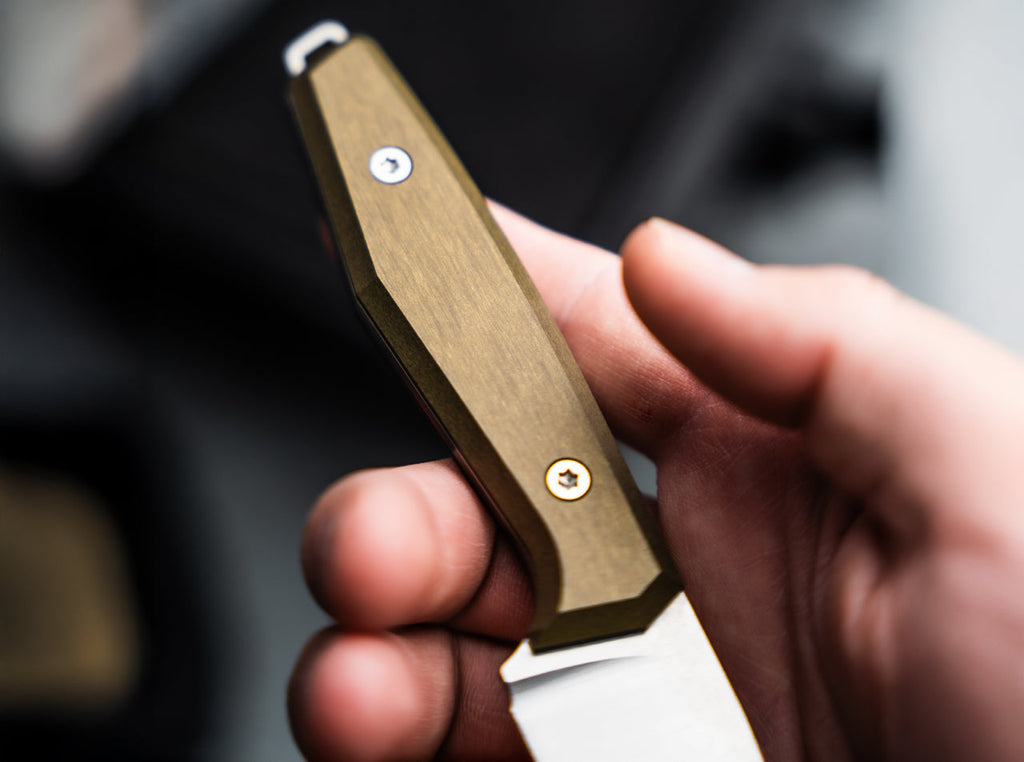Daily Knives AK1 Droppoint MagnaCut Gold