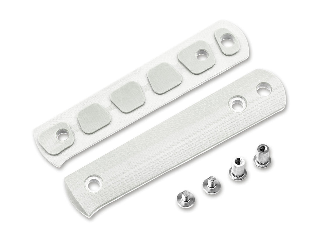 BFF Packlite Griffschalen G10 Weiß Smooth