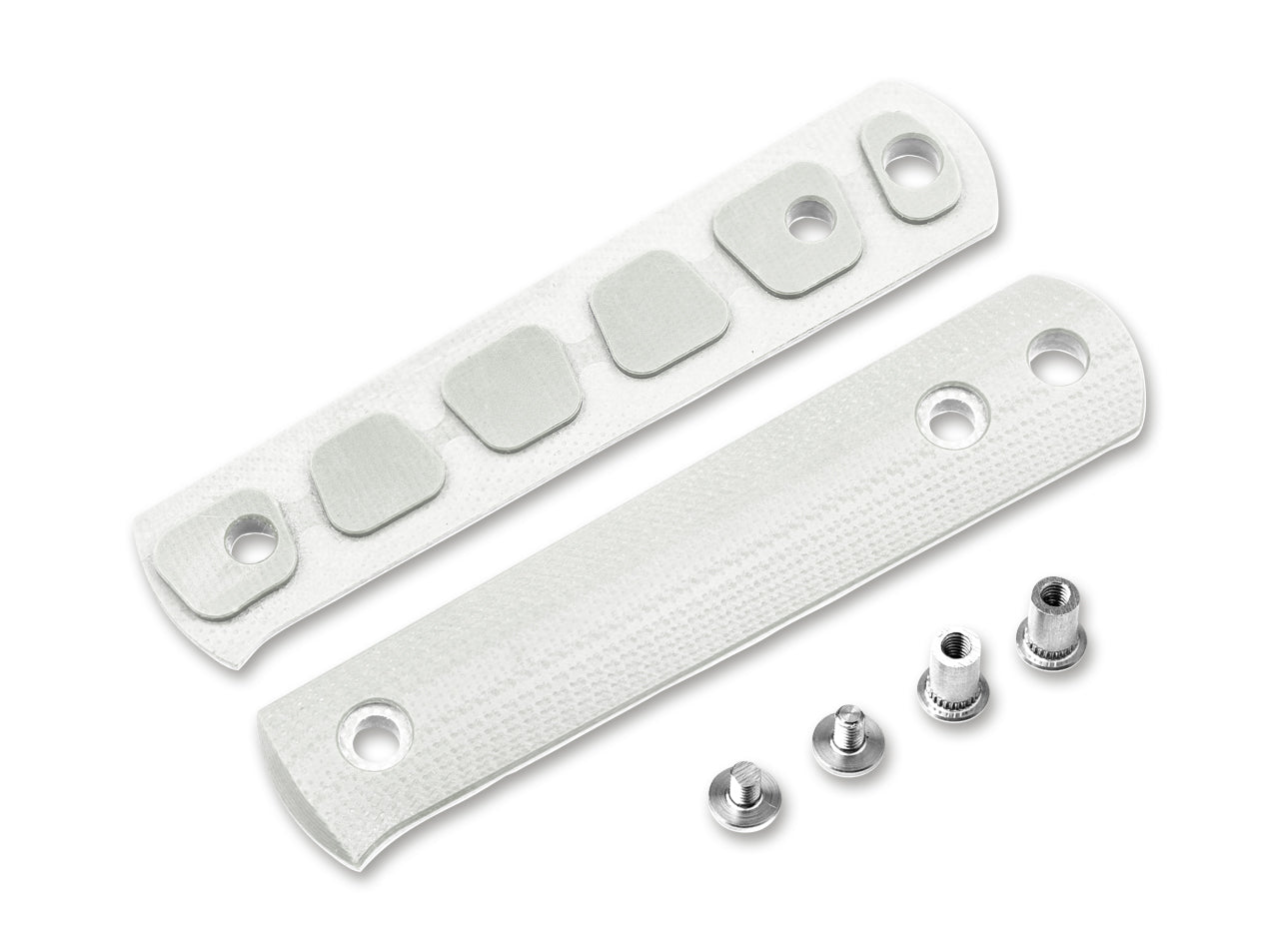 BFF Packlite Griffschalen G10 Weiß Smooth