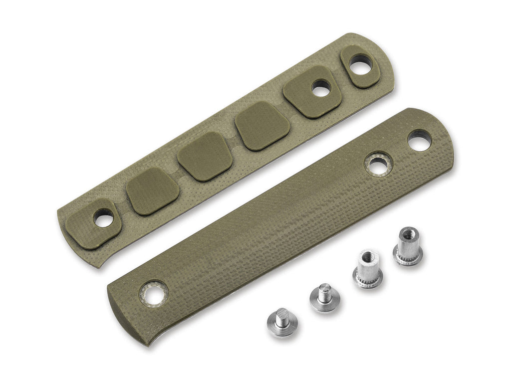 BFF Packlite Griffschalen G10 Olivgrün