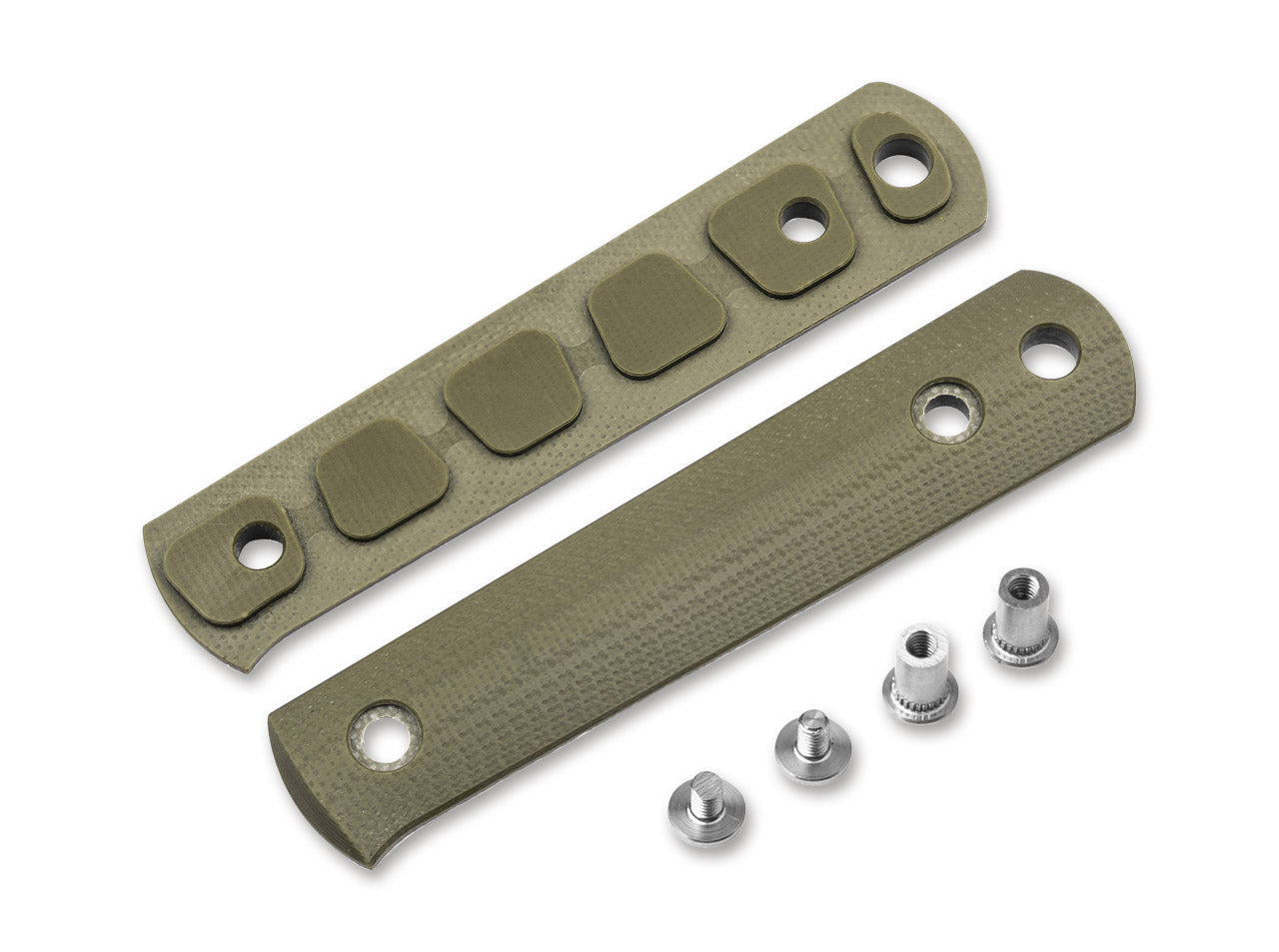 BFF Packlite Griffschalen G10 Olivgrün