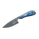 White River M1 Limited 2023 Marbled Carbon Fiber & G10 Blau, schwarze Klinge