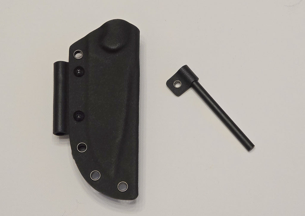 Schneidwerk Jagd- & Outdoormesser TN02 / Schwarz -D2 – Premium-Qualität unter 100 €