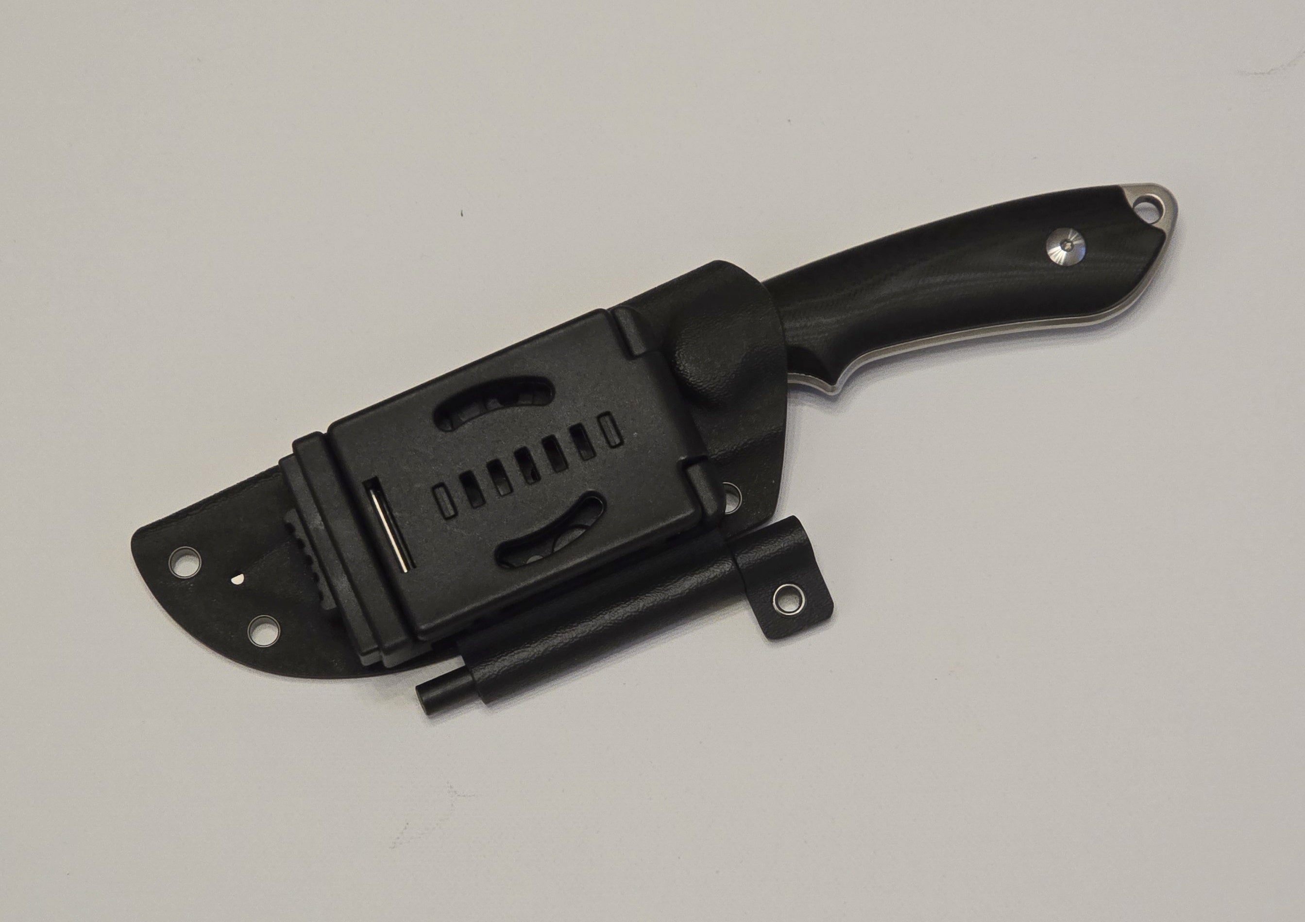 Schneidwerk Jagd- & Outdoormesser TN02 / Schwarz -D2 – Premium-Qualität unter 100 €