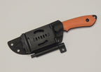 Schneidwerk Jagd- & Outdoormesser TN02 / Schwarz -D2 – Premium-Qualität unter 100 €