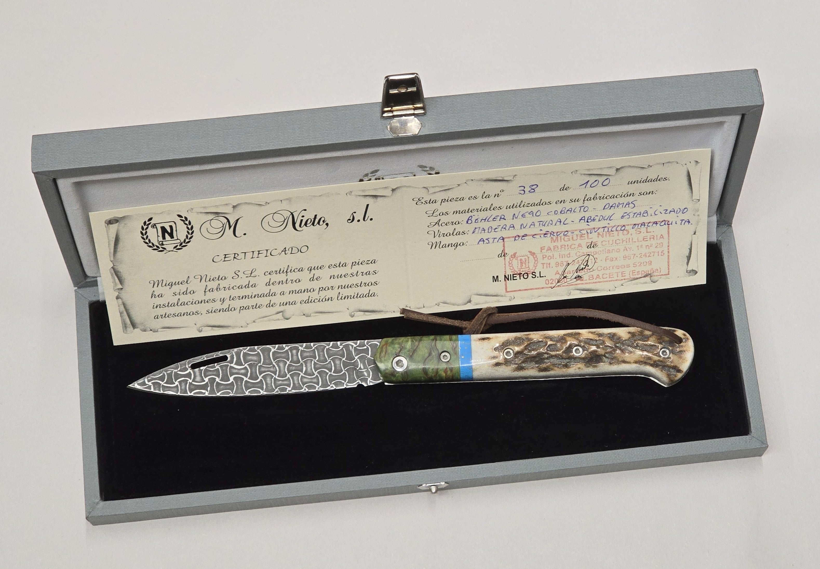 Nieto Artesanal 209 LIMITED – Ausgezeichnetes Sammlermesser in Premium-Ausführung 🇪🇸