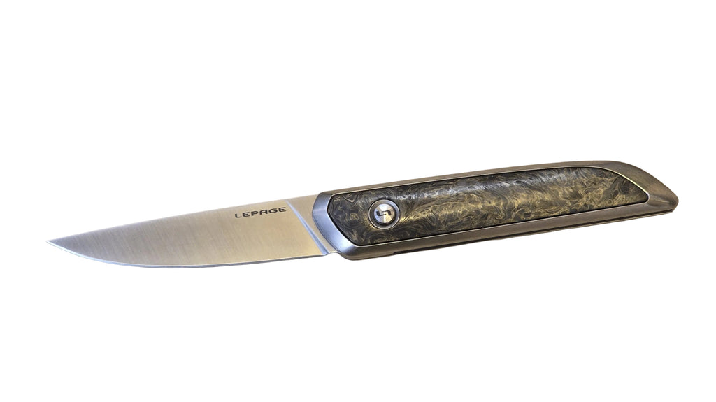 Le Galeries Titane – High-End Titan-Folder von Francis Lepage (Coutellia d’Or Sieger) Unitianium