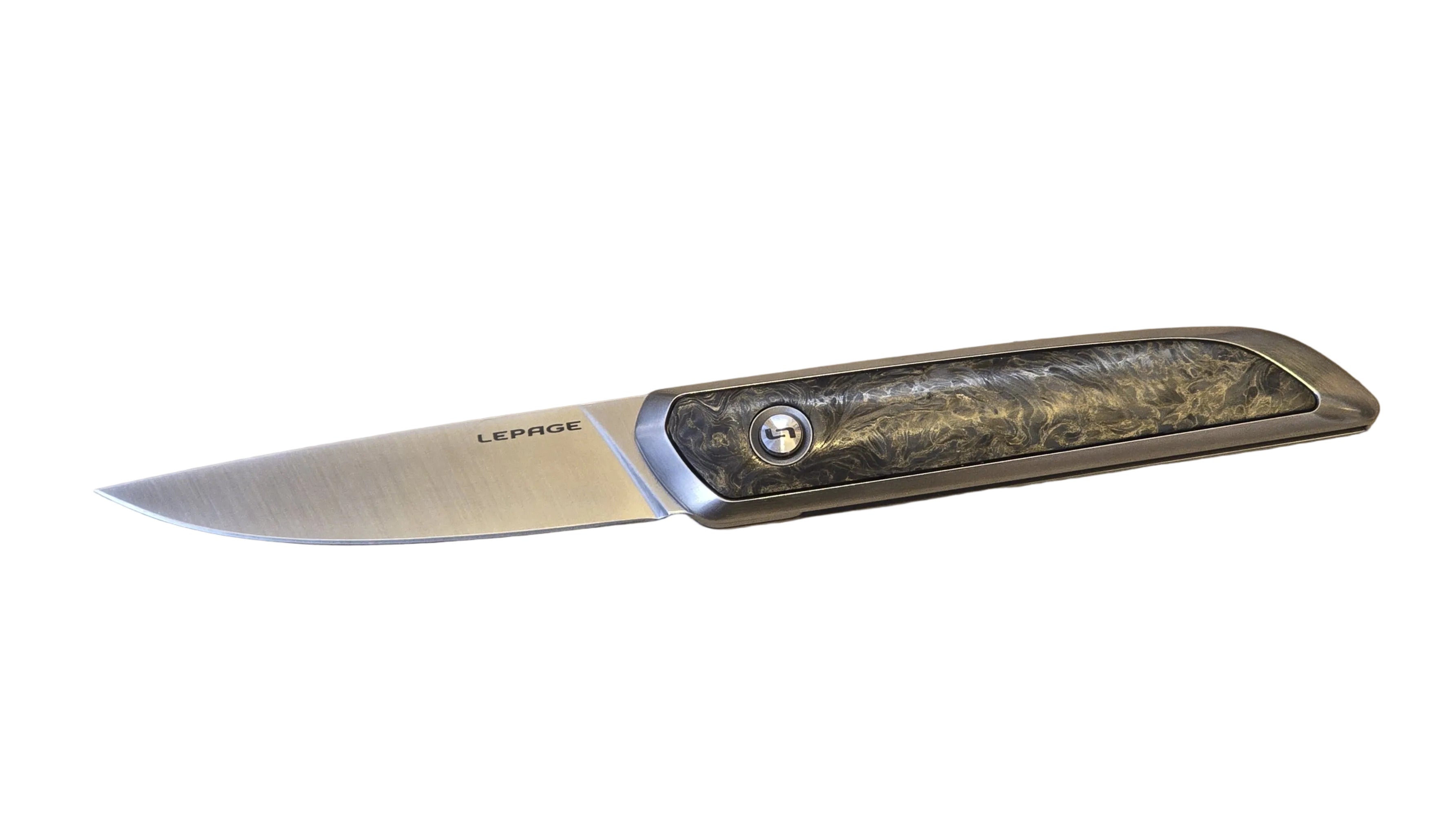 Le Galeries Titane – High-End Titan-Folder von Francis Lepage (Coutellia d’Or Sieger) Unitianium