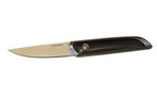 Le Galeries Titane – High-End Titan-Folder von Francis Lepage (Coutellia d’Or Sieger) G10 Schwarz