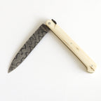 Laguiole en Aubrac Mammut-Elfenbein & Handgeschmiedeter Damast
