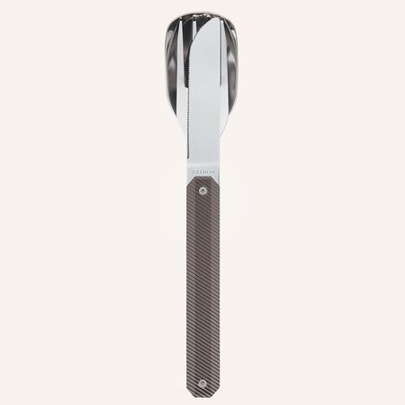 Besteck 12:34, Aluminium dunkelgrau