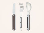 Besteck 12:34, Aluminium dunkelgrau