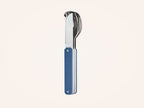 Besteck 12:34, Aluminium blau