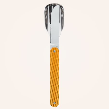 Besteck 12:34, Aluminium orange