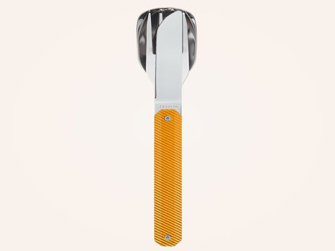 Besteck 12:34, Aluminium orange