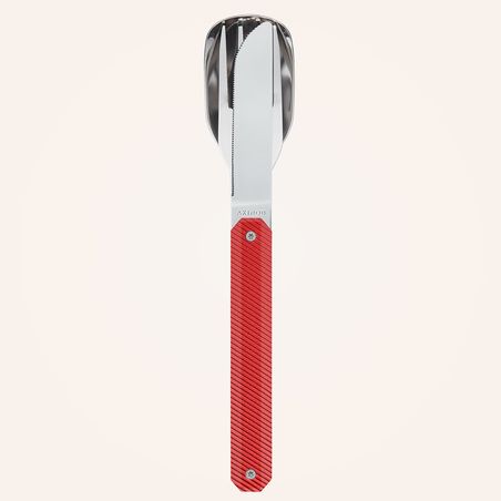 Besteck 12:34, Aluminium rot