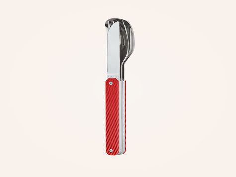 Besteck 12:34, Aluminium rot
