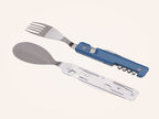 Multi Besteck 13:25, Aluminium blau