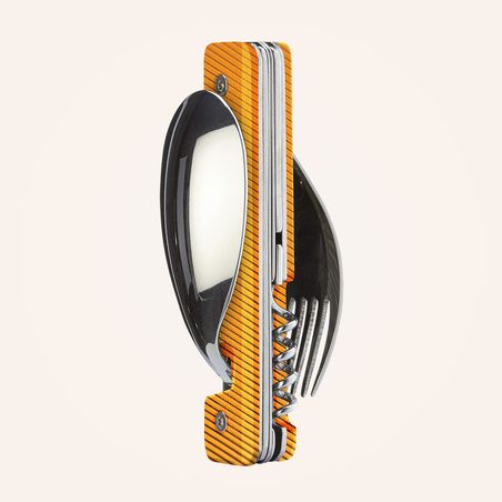 Multi Besteck 13:25, Aluminium orange