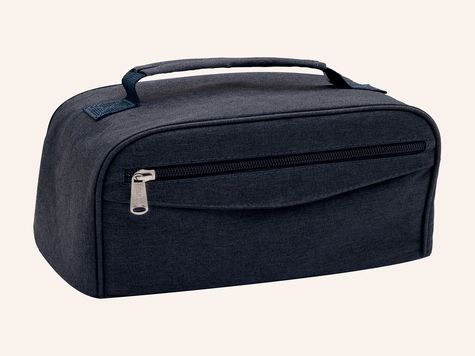 Bento + Lunch bag 11:58, Schwarz / Grau meliert