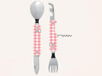 Multi Besteck 13:25, Vichy Rosa